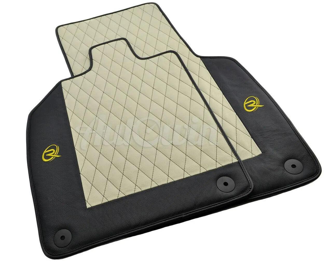 Leather Floor Mats for Audi R8 2015-2023 - AutoWin