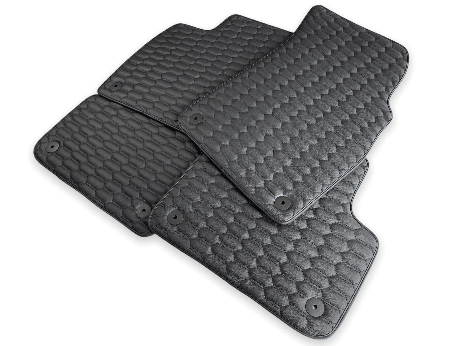 Leather Floor Mats for Bentley Flying Spur (2005-2013) - AutoWin