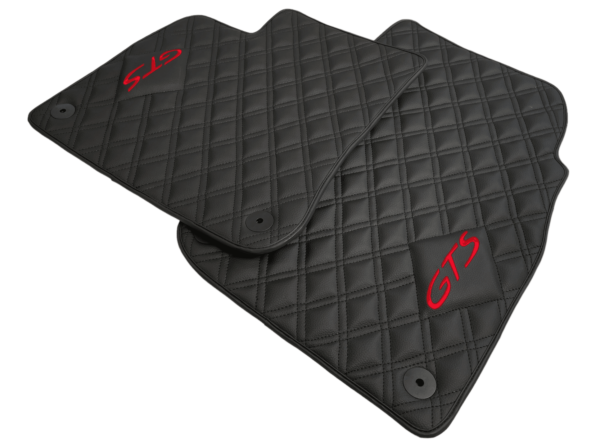 Leather Floor Mats for Porsche Cayenne (2010-2018) - AutoWin