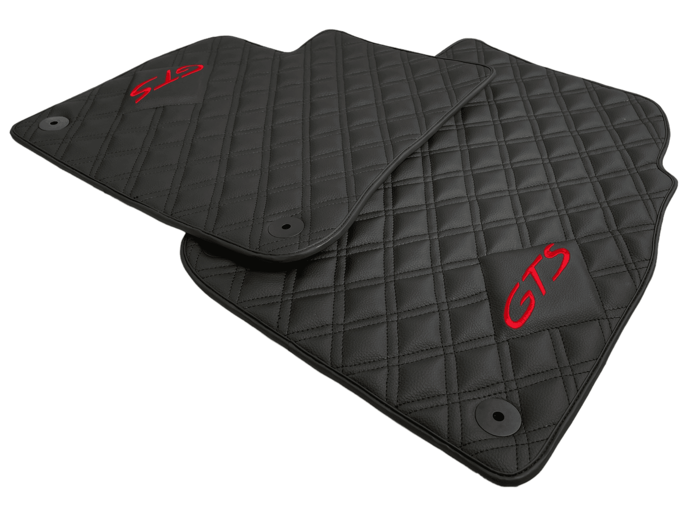 Leather Floor Mats for Porsche Cayenne (2010-2018) - AutoWin