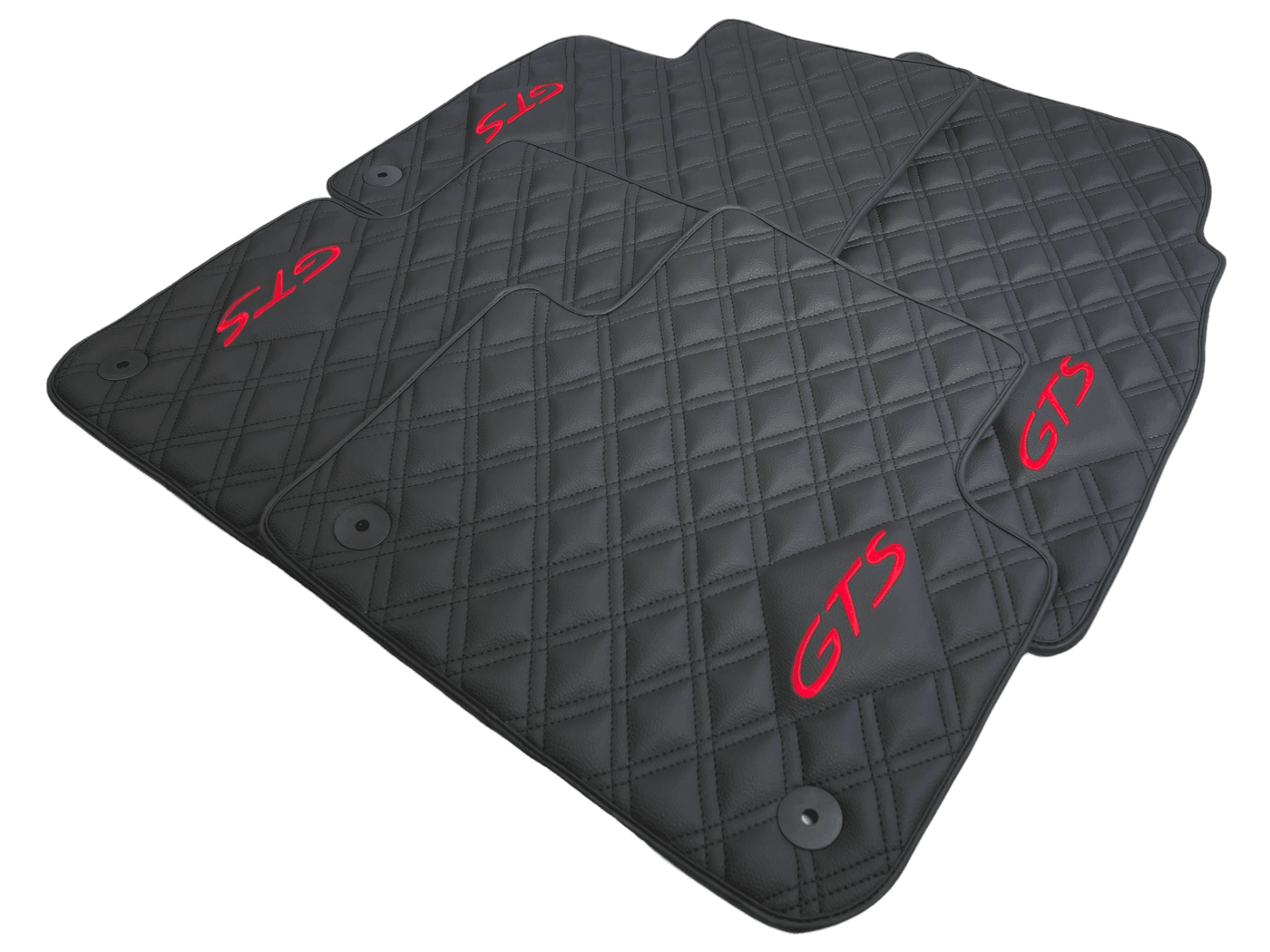 Leather Floor Mats for Porsche Cayenne (2010-2018) - AutoWin