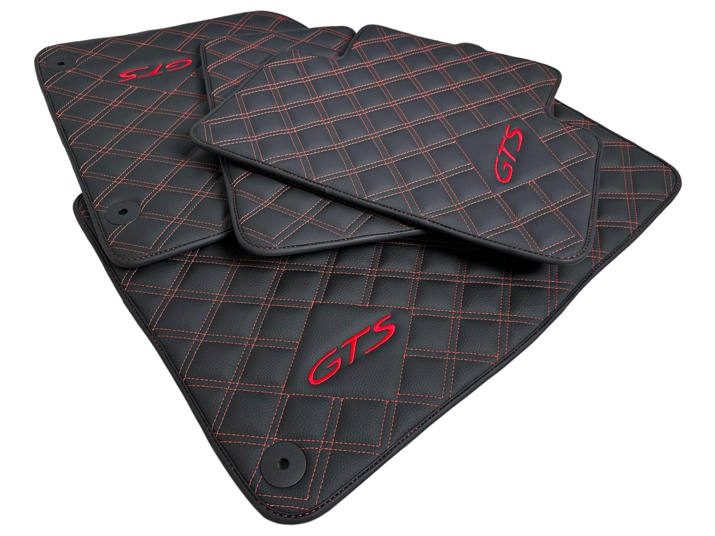 Leather Floor Mats for Porsche Panamera (2017-2023) - AutoWin