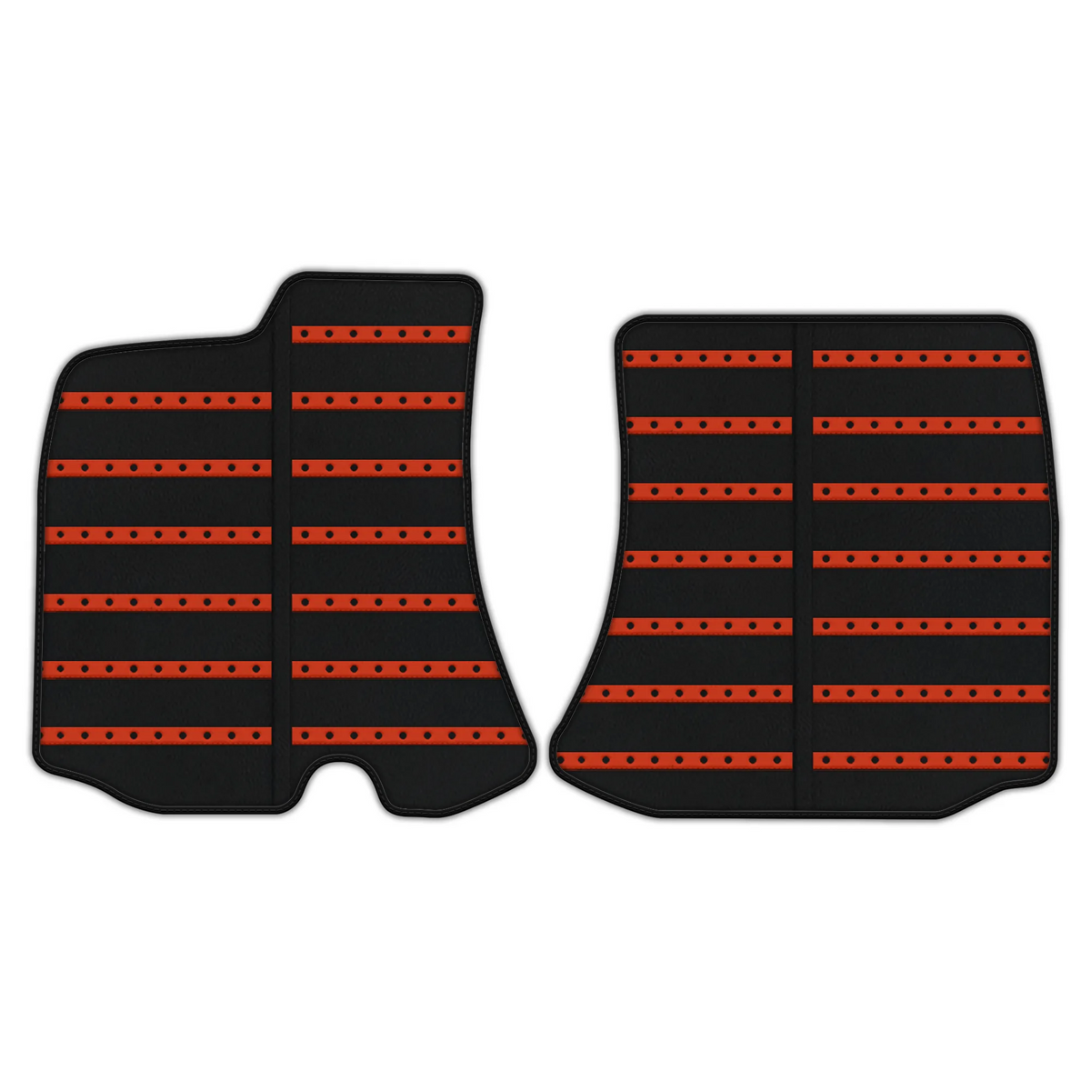 Leather Floor Mats with Daytona Design for Ferrari Roma (2021-2027)