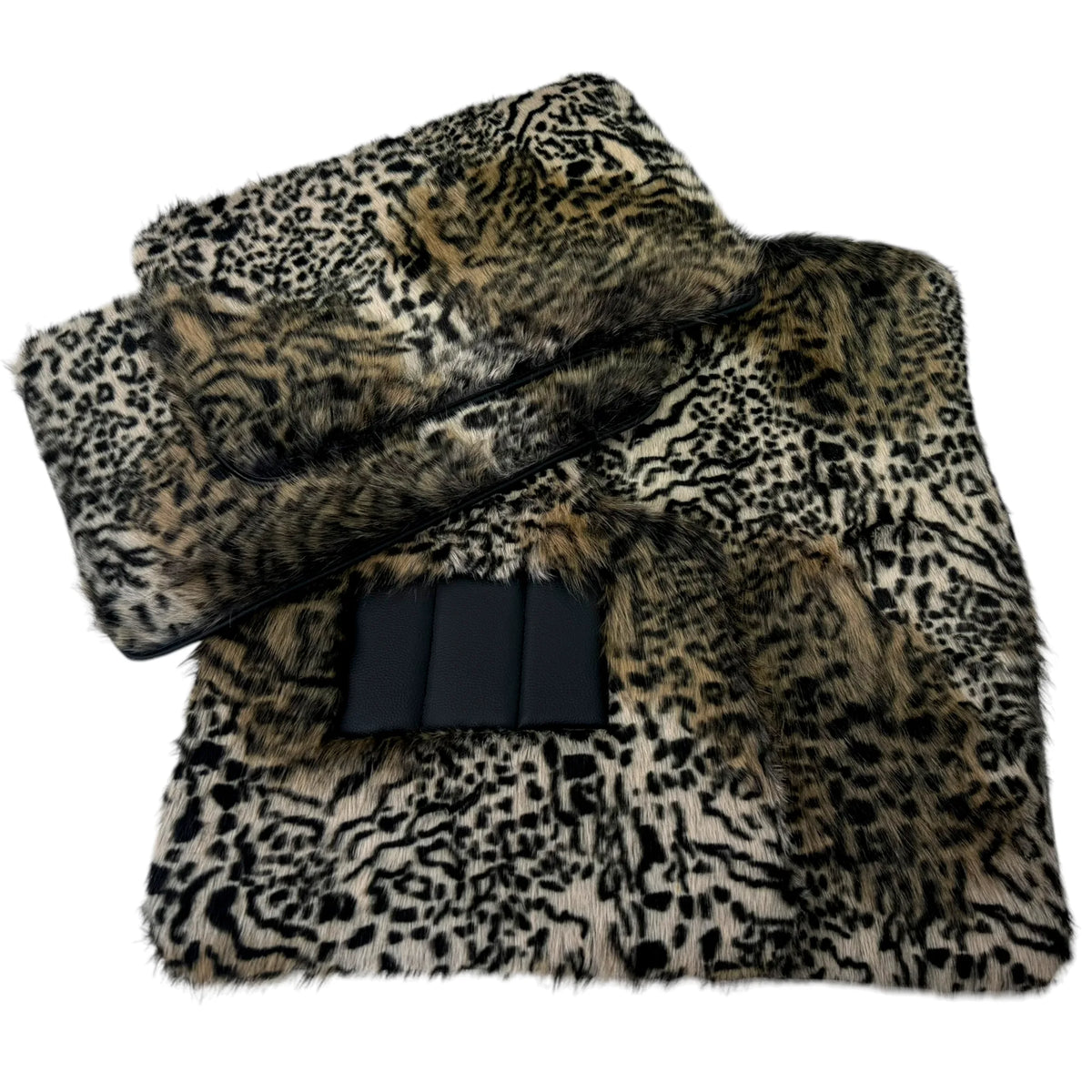 Leopard Fur Floor Mats for Rolls-Royce Ghost Series I (2010–2020)