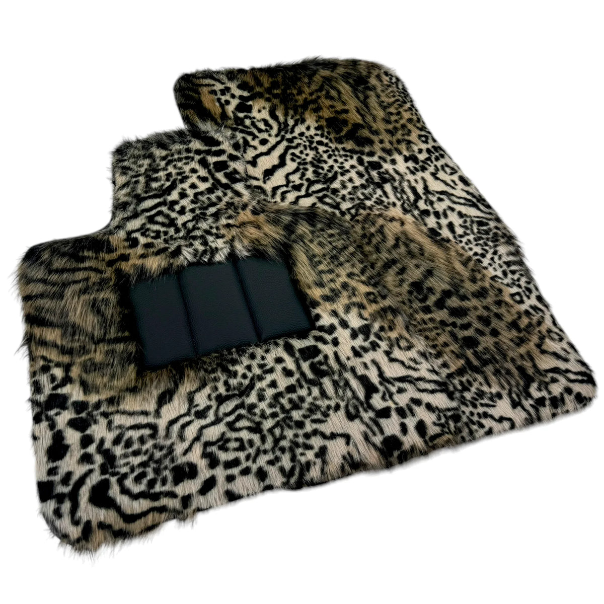 Leopard Fur Floor Mats for Rolls-Royce Ghost Series I (2010–2020)