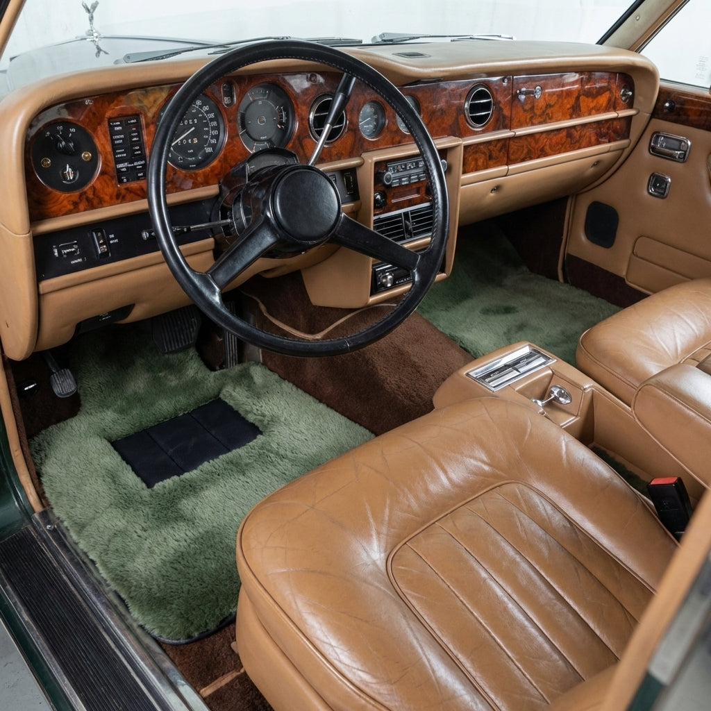 Interior look of floor mats for Rolls-Royce Wraith (2013–2023)