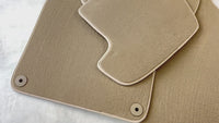 Beige Floor Mats for Porsche Macan (2014-2023)