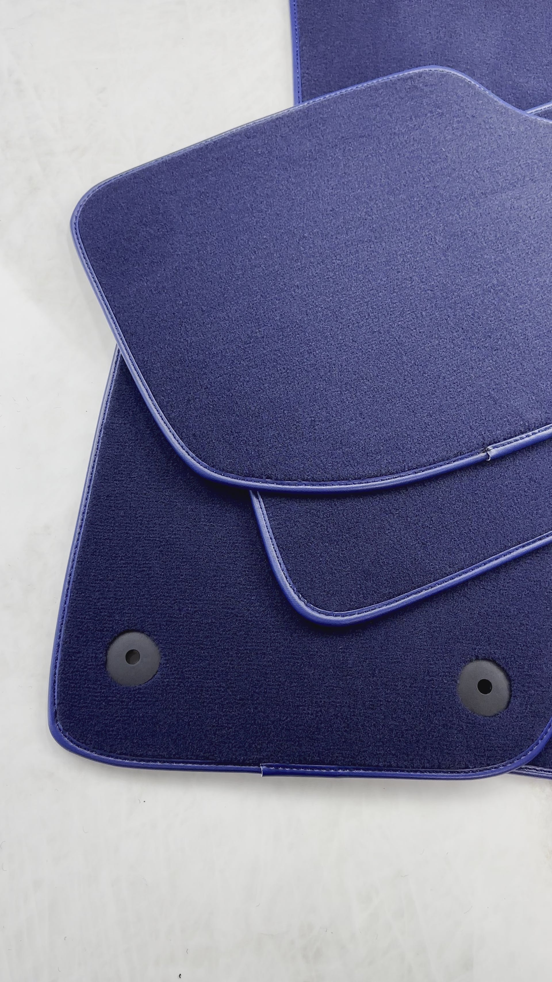 Tappetini per auto blu scuro per Bentley Continental GT (2018–2023) - AutoWin