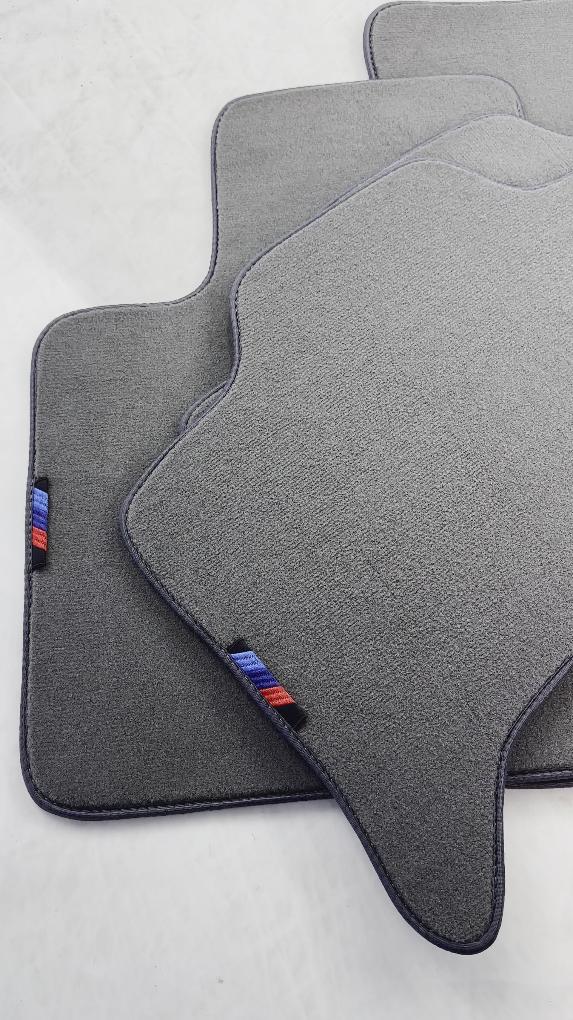 Tapis de voiture gris pour BMW X5 Série E53 avec paquet M - AutoWin.EU