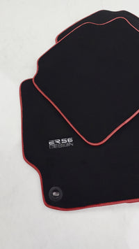 Schwarze Fußmatten für Toyota Camry (2011–2017), ER56-Design