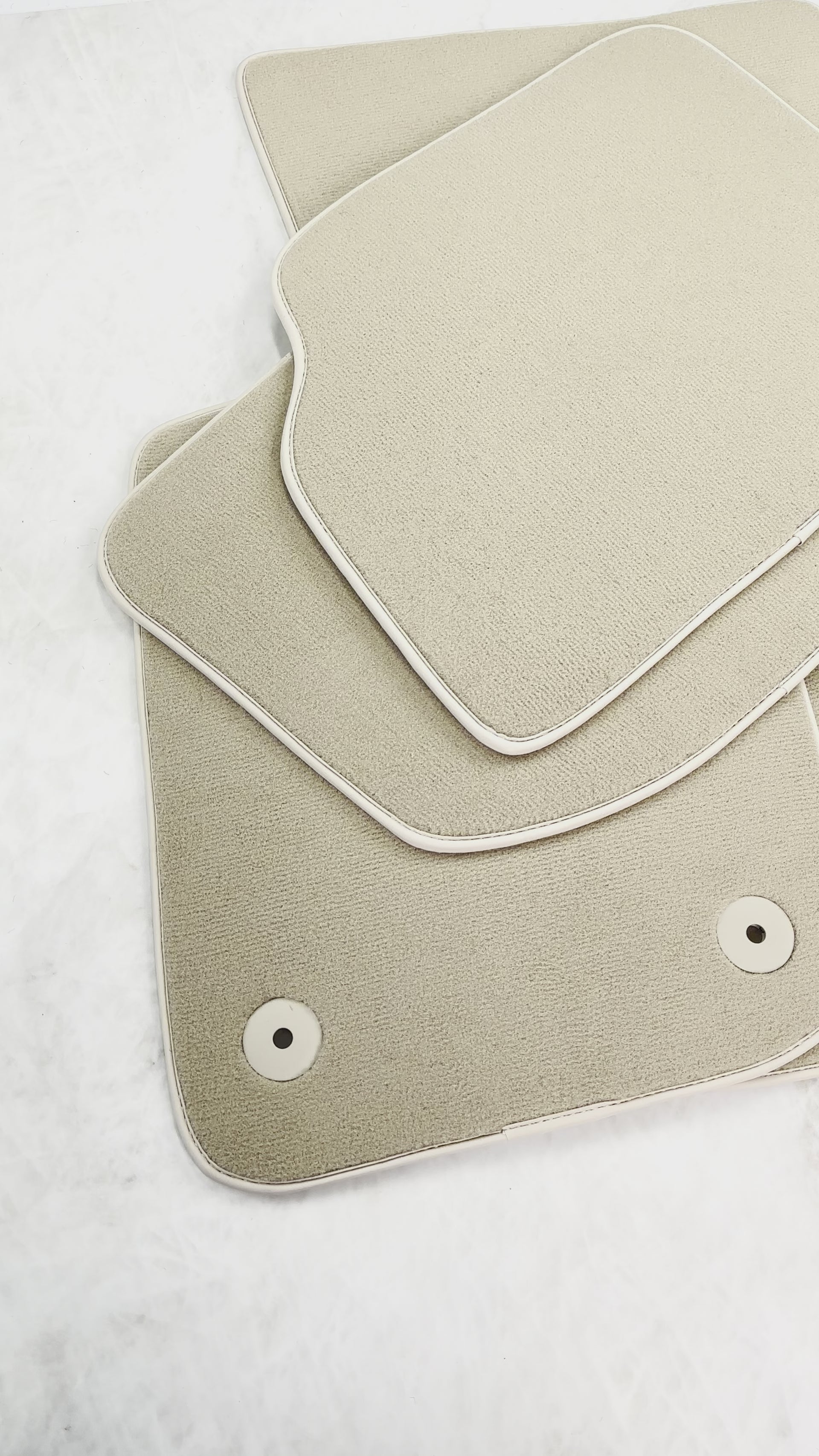 Tapis de voiture beige pour Bentley Continental GT (2018–2023) - AutoWin