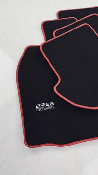 Tapis de voiture noir pour Porsche 911 - 997 (2004-2012) Design ER56