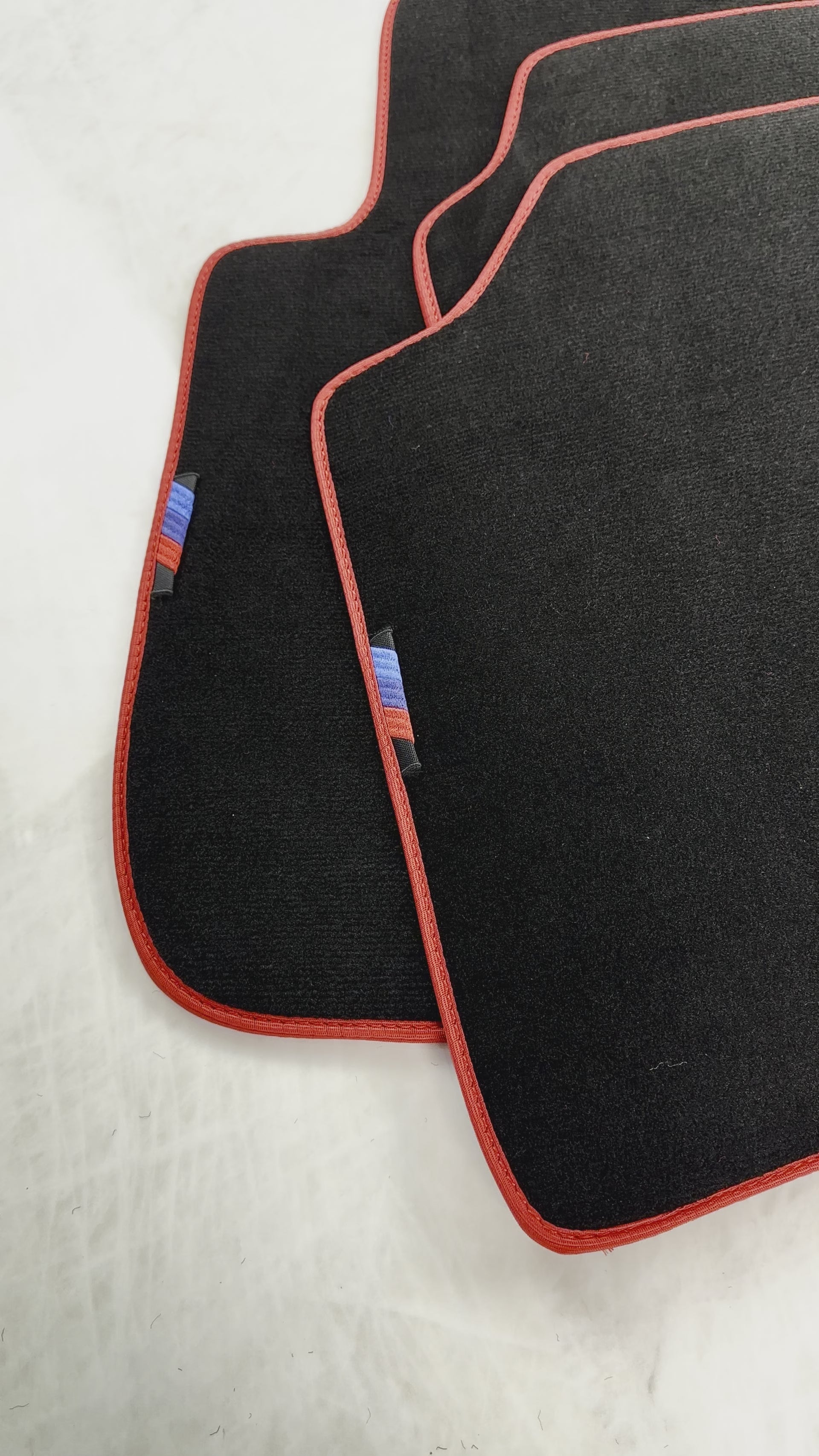 Tappetini per auto neri per BMW Serie 3 F34 GT 2013-2020 con pacchetto M - AutoWin.EU