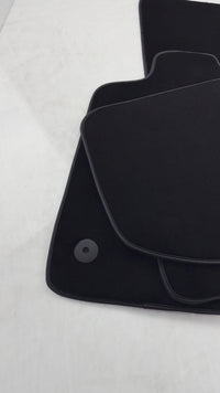 Black Floor Mats For Bentley Continental GT (2018–2023)