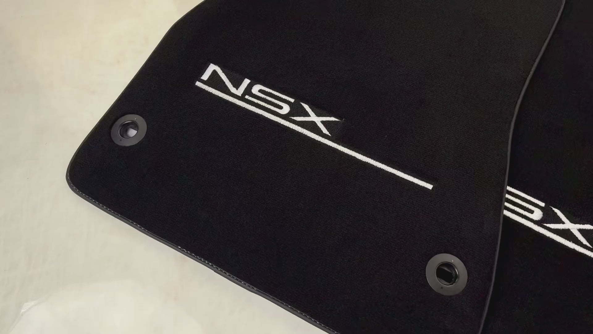 Tapis de voiture noirs pour Acura NSX (1990-2005) - AutoWin