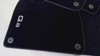 Black Floor Mats for Audi Q8 (2018-2023)