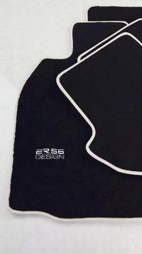 Tappetini neri per auto per Porsche 911 - 997 (2005-2011) Design ER56