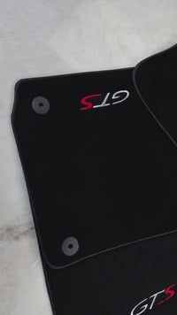 Alfombrillas negras para Porsche Macan GTS (2014-2023)