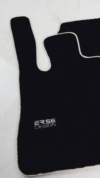 Schwarze Fußmatten für Mercedes-Benz SL-Klasse R231 (2012–2022) ER56 Design