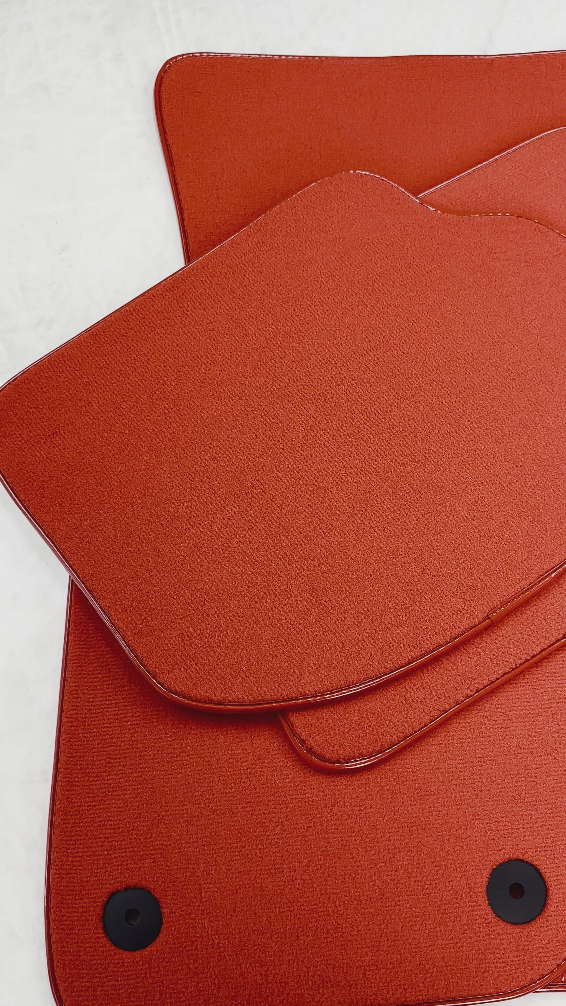 Red Floor Mats For Bentley Continental GT (2018–2023) - AutoWin