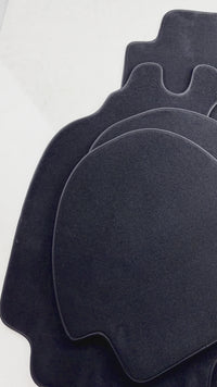 Tapis de voiture noir pour Porsche 911 - 964 (1989-1994)