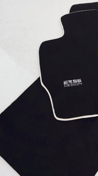 Black Floor Mats For Toyota Corolla E16 (2014-2019) ER56 Design