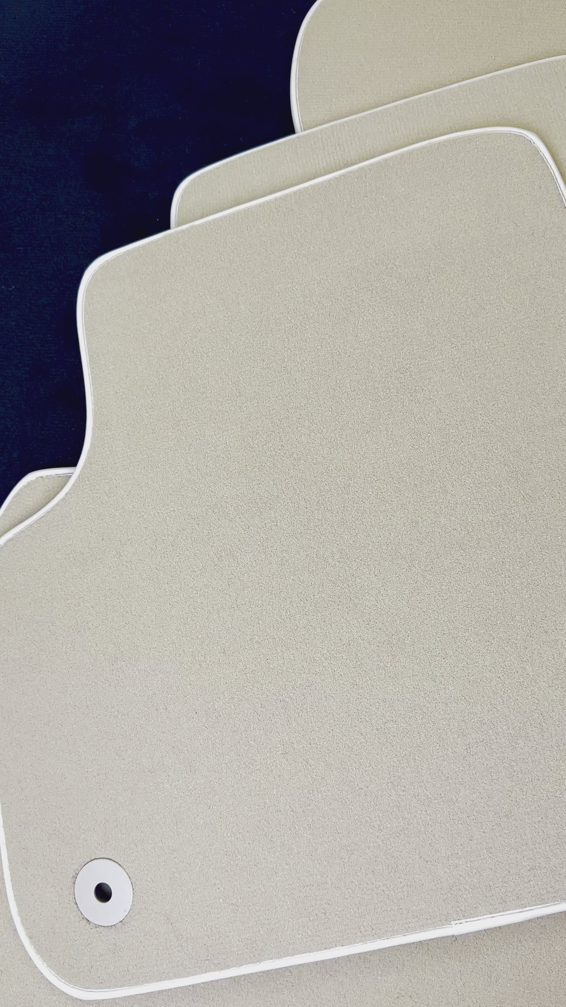 Beige Floor Mats For Bentley Bentayga (2015-2023) - AutoWin