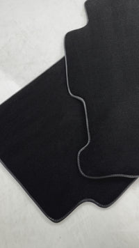 Black Floor Mats For Honda Civic VII (2001-2005)