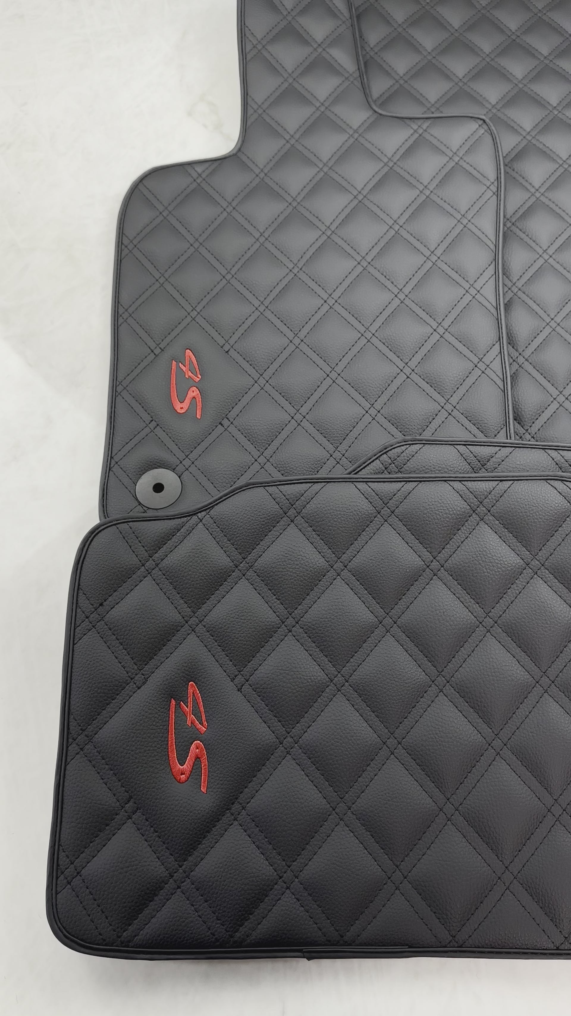 Tappetini in pelle per Porsche Panamera 4S 971 (2017-2023) - AutoWin