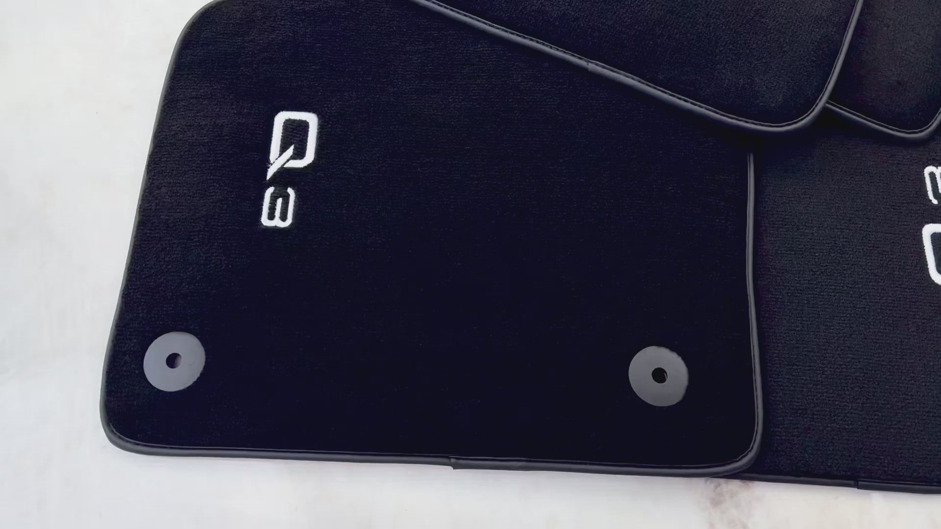 Tapis de voiture noir pour Audi Q3 8U (2011-2018) - AutoWin