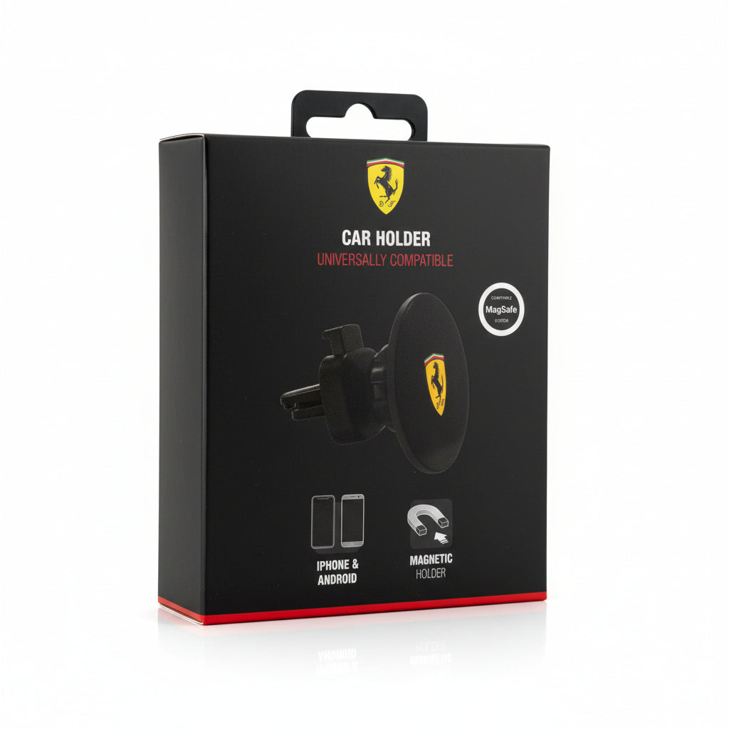 Ferrari Magnetic Charger - 15W MagSafe Compatible Wireless Charger