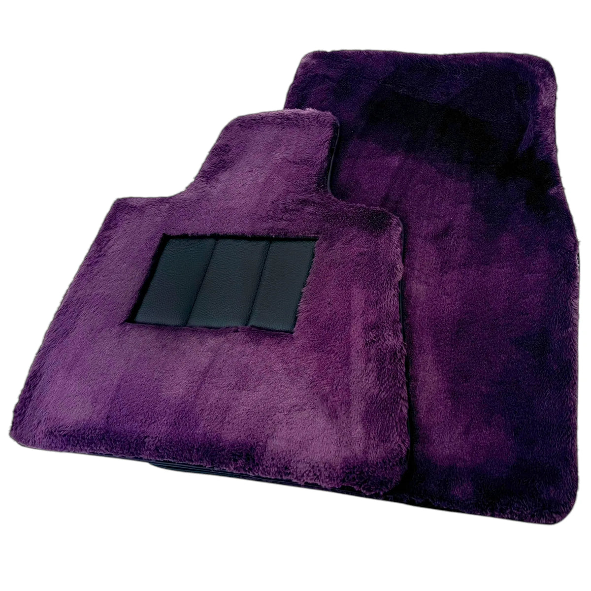 Purple Sheepskin Floor Mats for Rolls-Royce Ghost Series I (2010–2020)