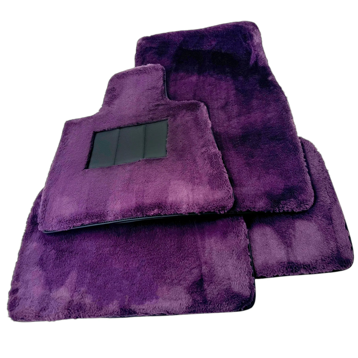 Purple Sheepskin Floor Mats for Rolls-Royce Ghost Series II (2021-2024)