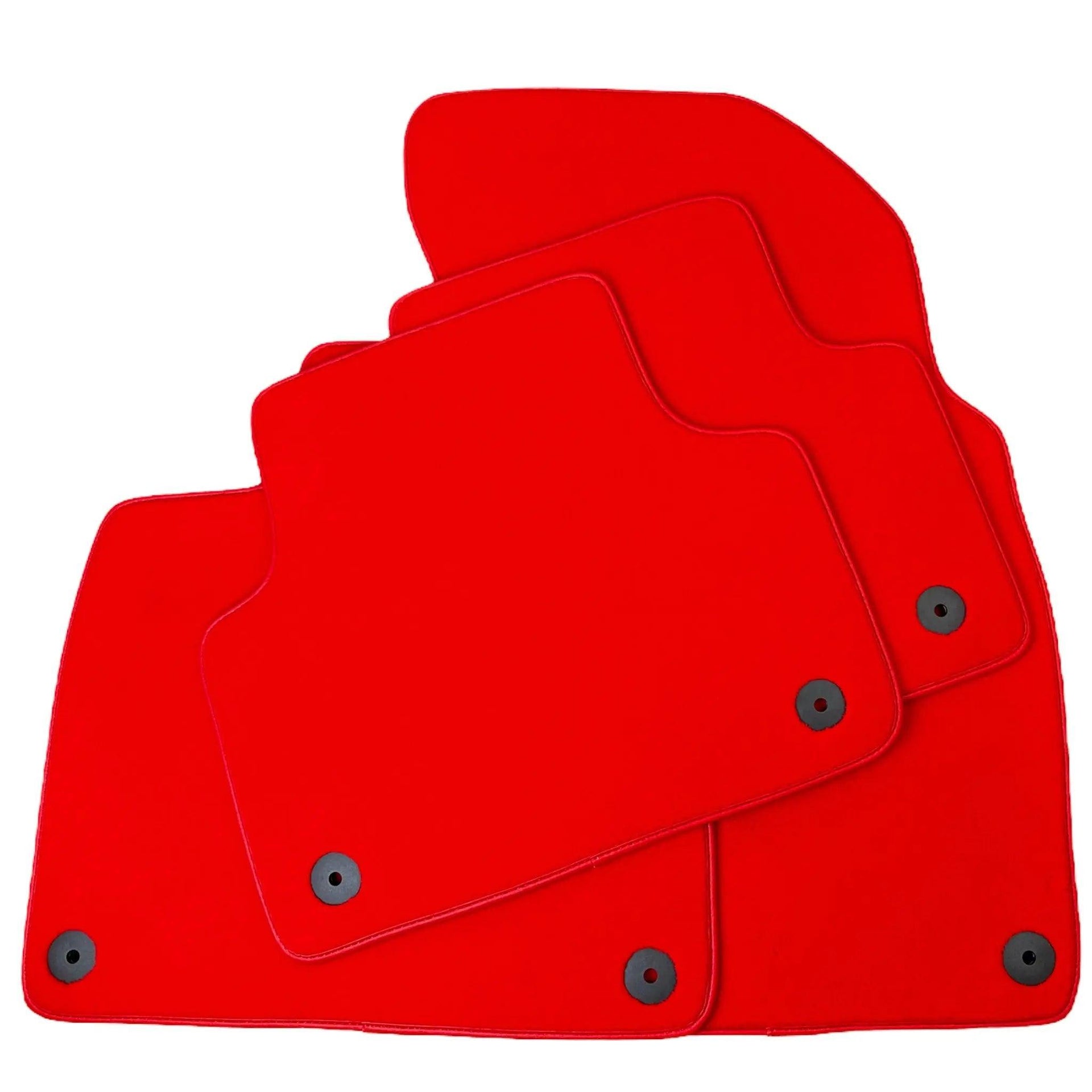 Red Floor Mats For Bentley Bentayga (2015-2023) - AutoWin