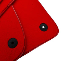 Red Floor Mats For Bentley Continental GT (2018–2023) - AutoWin