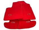 Red Floor Mats For Bentley Continental GTC (2011-2018) Er56 Design - AutoWin