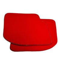 Red Floor Mats For Bentley Continental GTC Convertible (2018–2023) - AutoWin