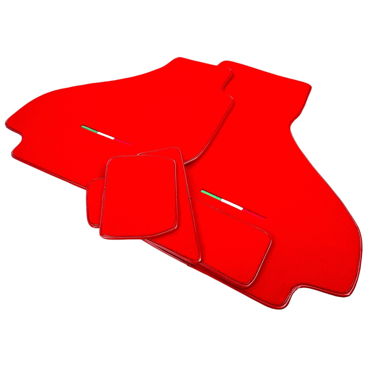 Red Floor Mats For Ferrari 512 TR 1992-1994 - AutoWin