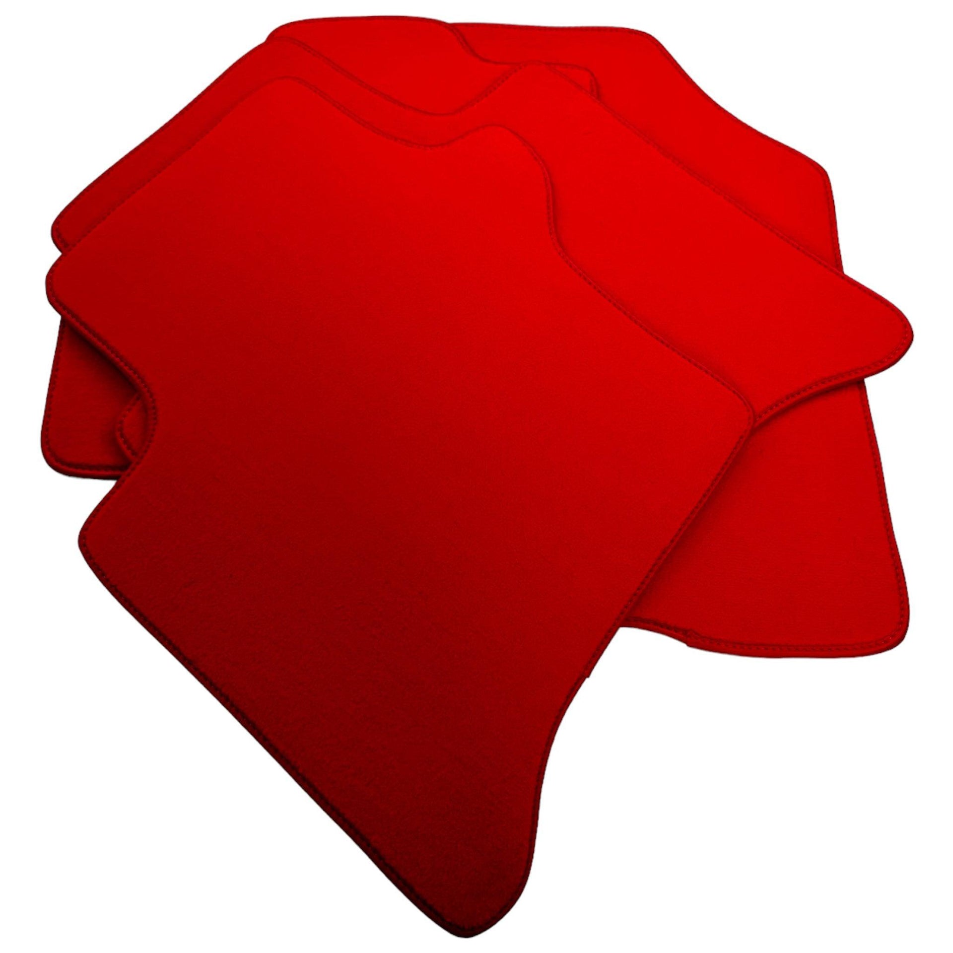 Red Floor Mats For Honda City (2009-2013) - AutoWin