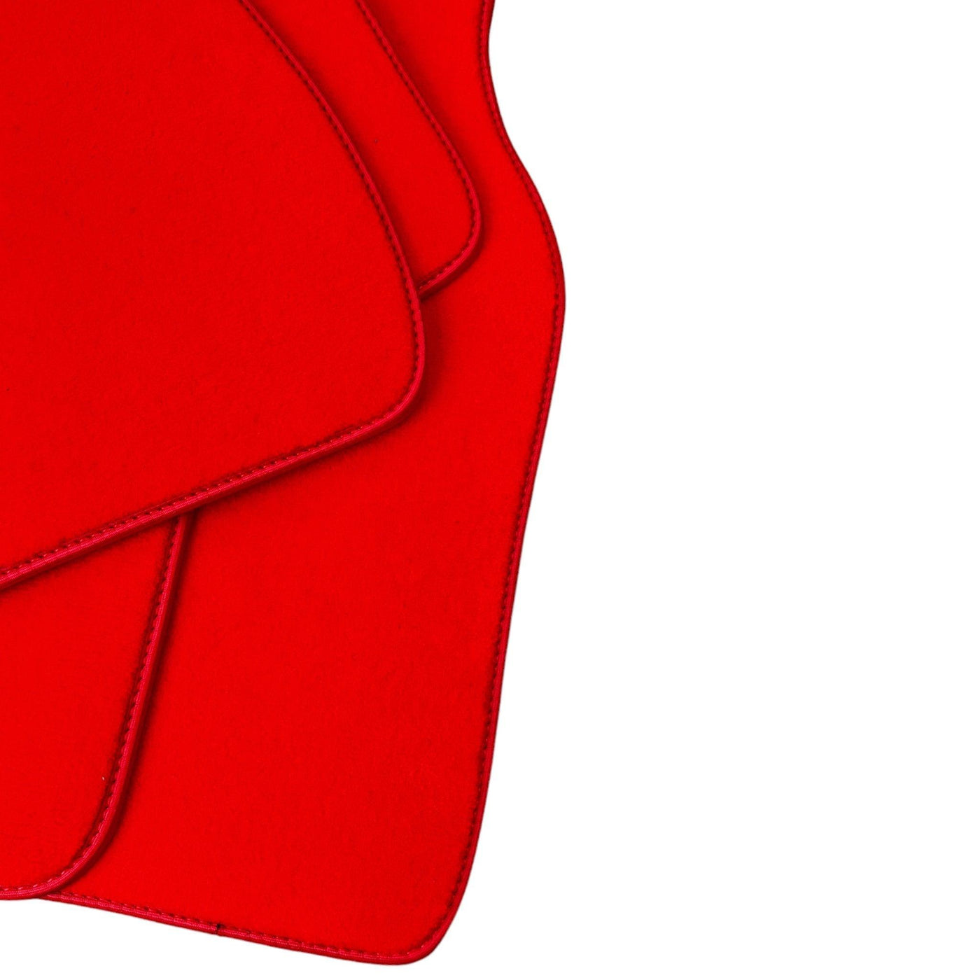 Red Floor Mats for Pontiac FireBird (1993-2002) with Trans Am Logo - AutoWin