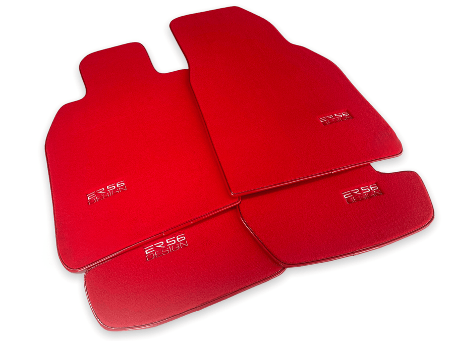 Red Floor Mats for Porsche 911 - 964 (1989-1994) - AutoWin