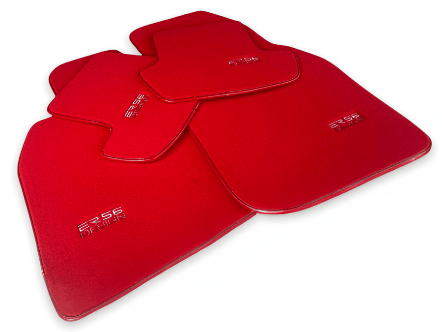 Red Floor Mats for Porsche 911 - 964 (1989-1994) - AutoWin