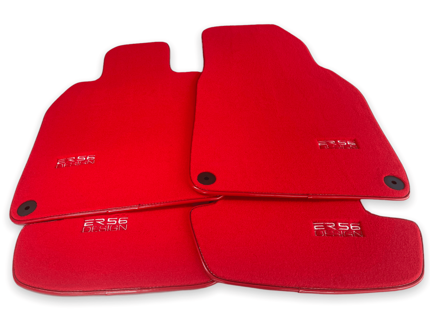 Red Floor Mats for Porsche 911 - 992 (2019-2024)| ER56 Design - AutoWin