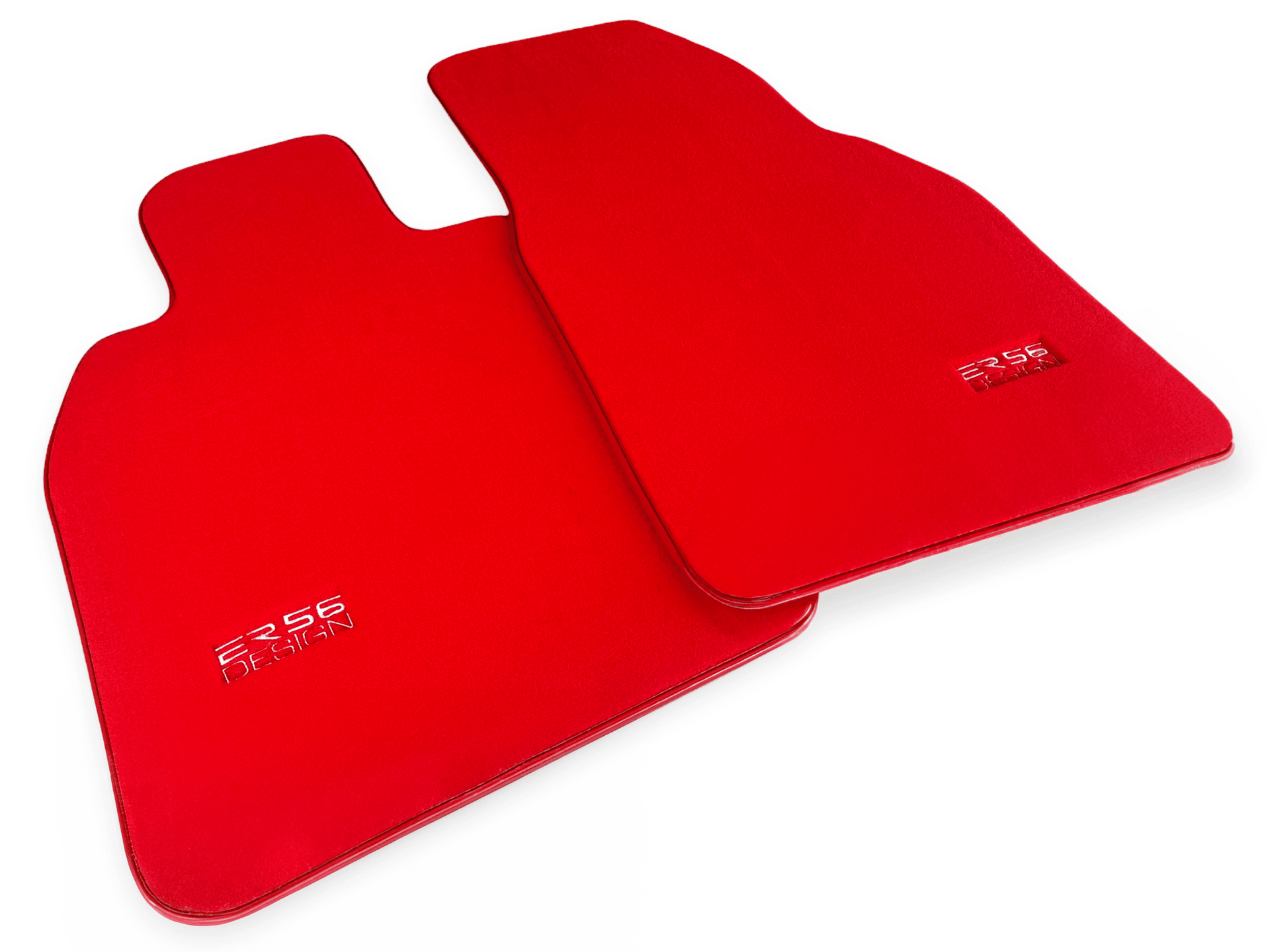 Red Floor Mats for Porsche 987 Cayman (2009-2012) | Er56 Design - AutoWin