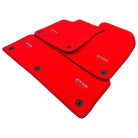 Red Floor Mats for Porsche Cayenne (2018-2023) | ER56 Design - AutoWin