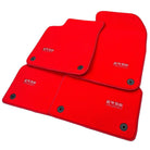 Red Floor Mats for Porsche Cayenne (2018-2023) | ER56 Design - AutoWin