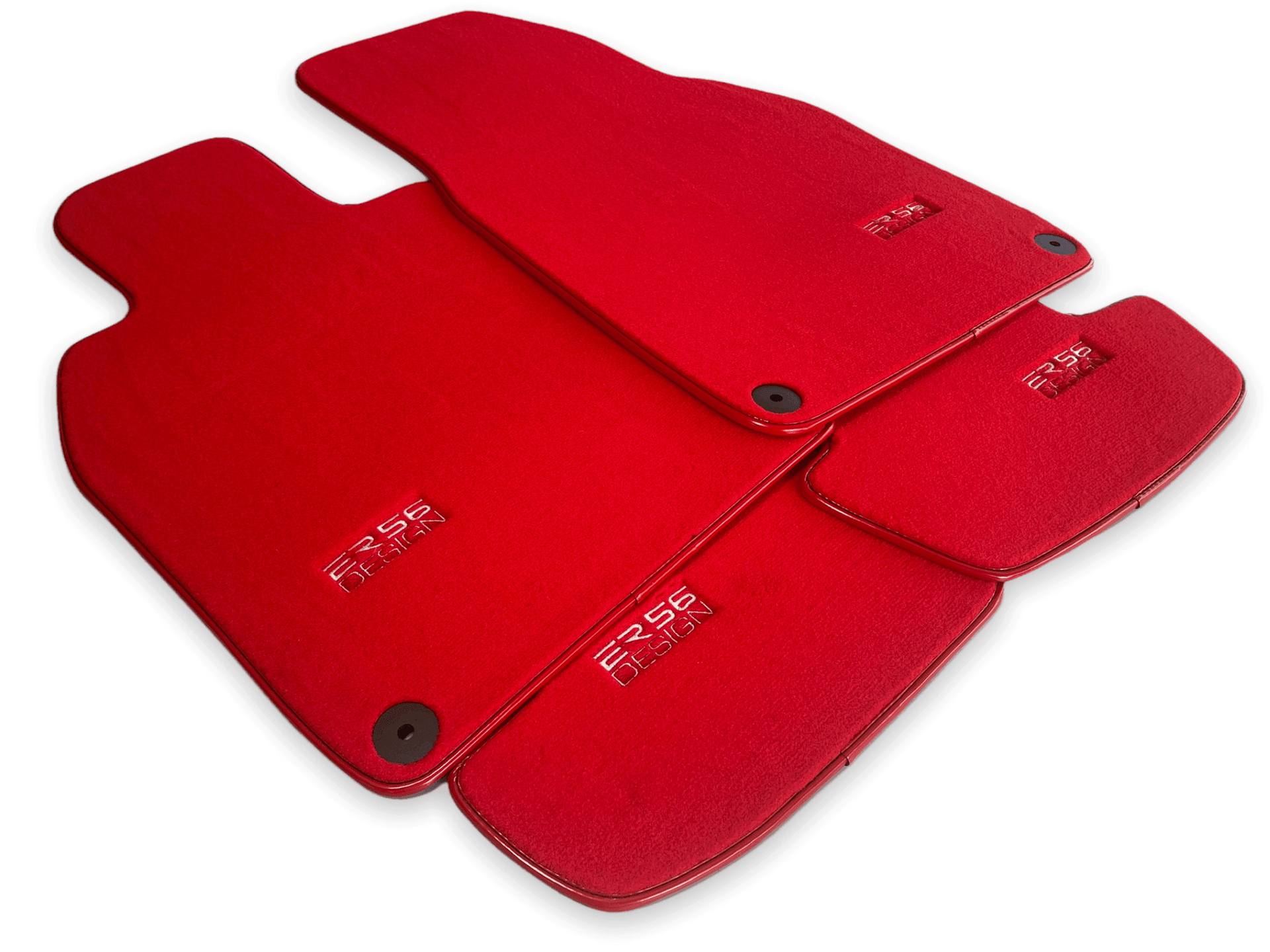 Red Floor Mats for Porsche Panamera (2009-2016) | ER56 Design - AutoWin