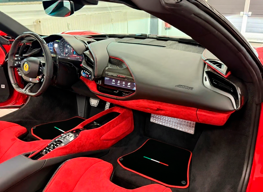 Alfombrillas de coche negras para Ferrari Portofino