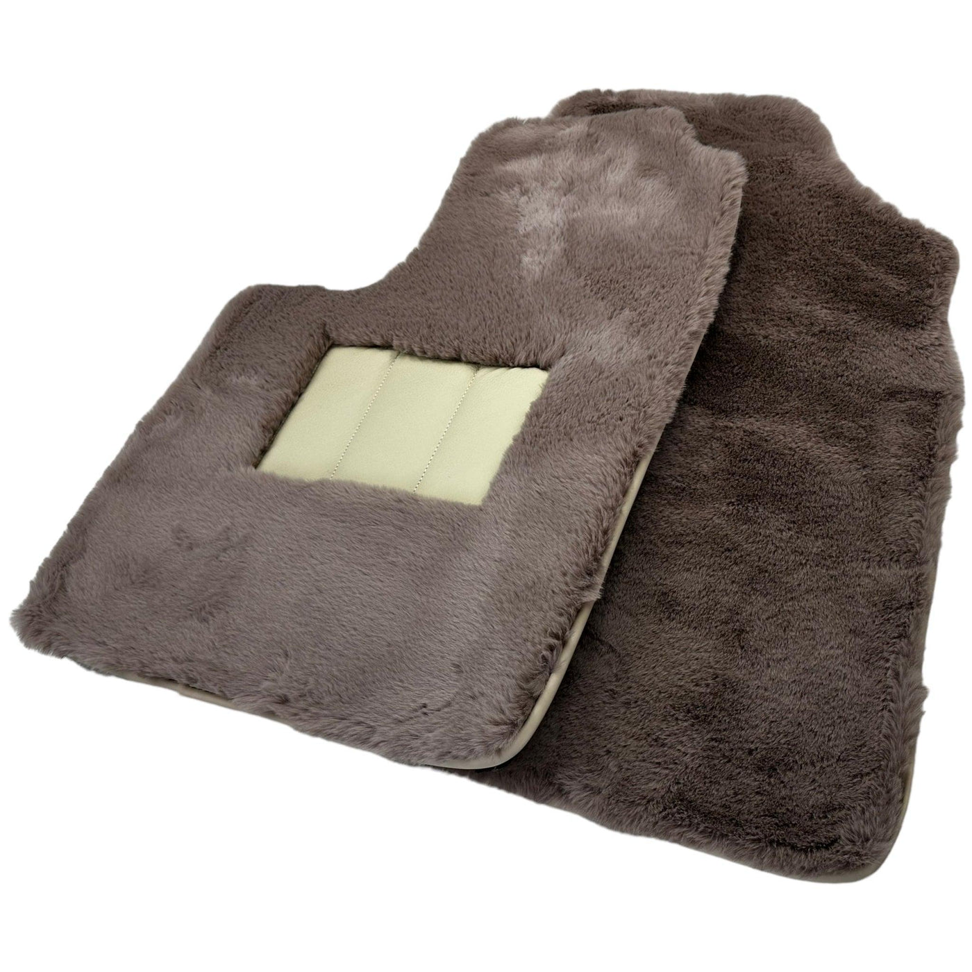 Sheepskin Floor Mats For Bentley Continental GT (2011–2018) Er56 Design - AutoWin
