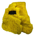 Yellow Sheepskin Floor Mats for Rolls Royce Phantom Drophead Coupe (2007-2016) ER56 Design Brand - AutoWin